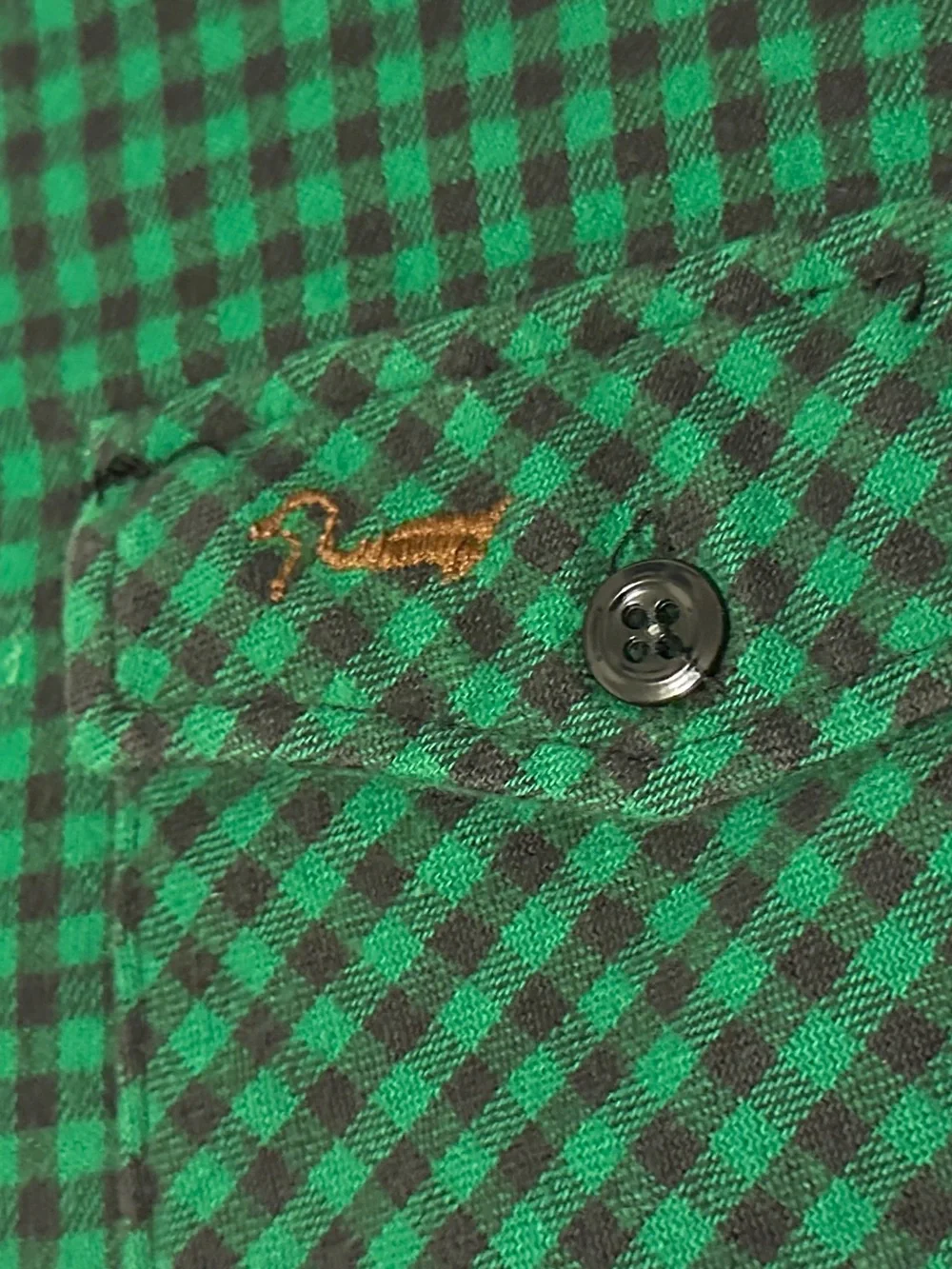 Duxbak green plaid